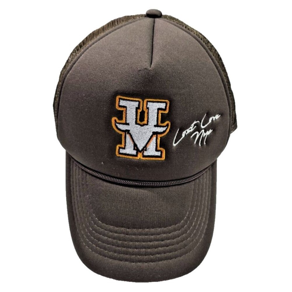 MENS LOST LOVE NYC DARK BROWN NISSUN CAP HAT SNAPBACK TRUCKER